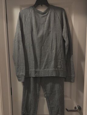 Eddie Bauer Gray Lounge Sweatshirt and Joggers Set